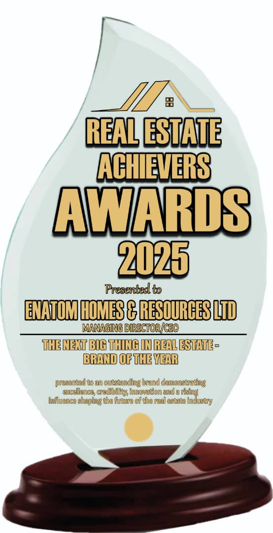 Real Estate Brand Of The Year Trophy